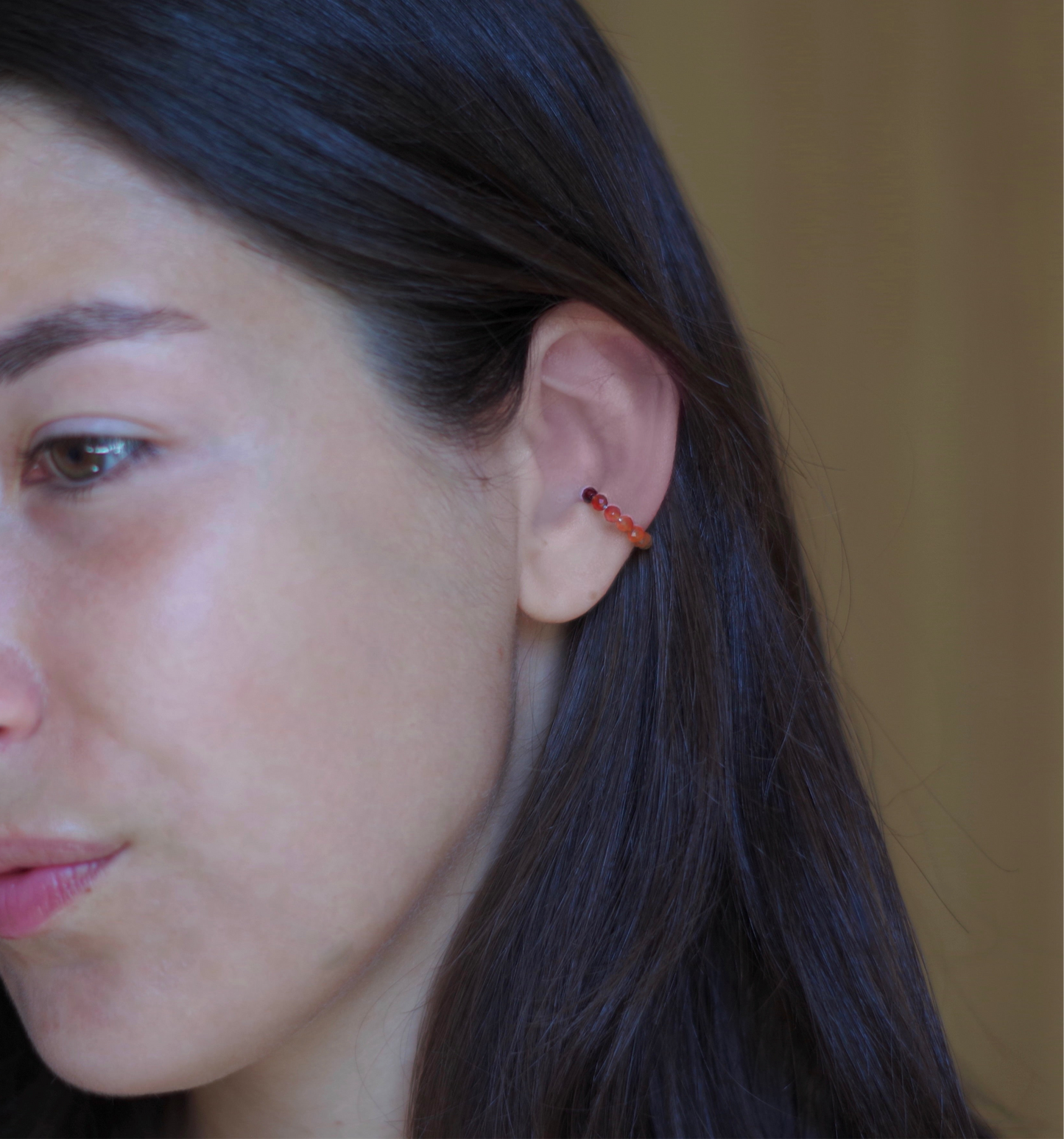 Earcuff Cornaline