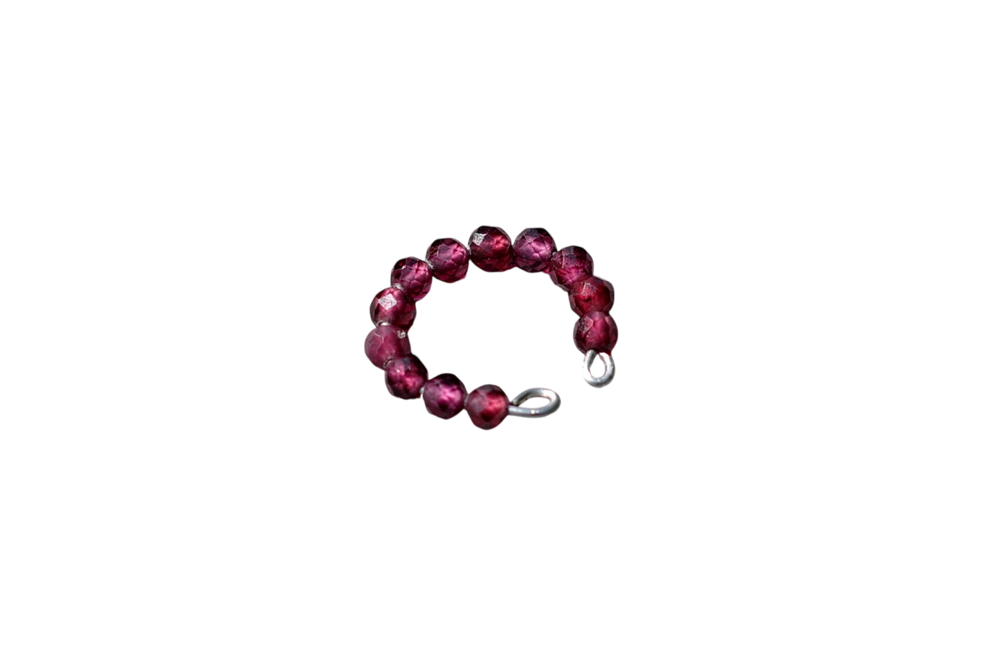 Earcuff Grenat
