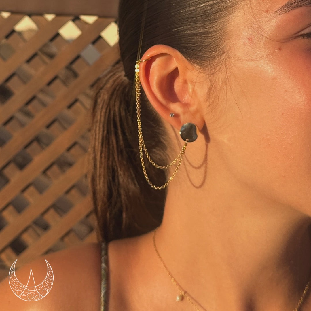 Sunset earring