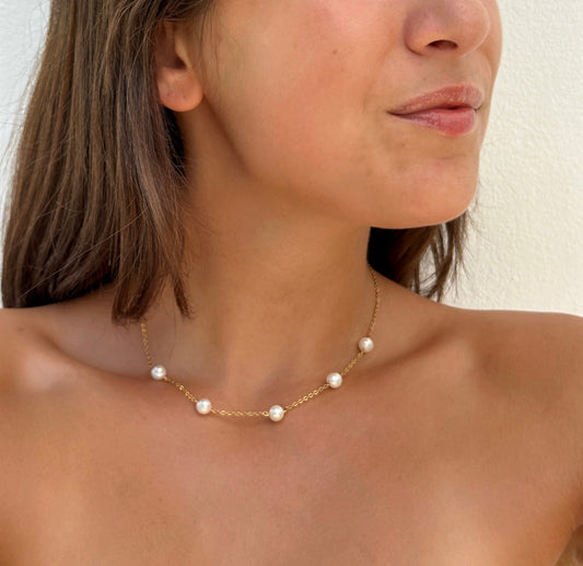 Half-moon necklace